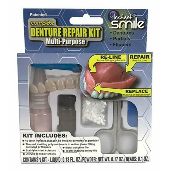Instant Smile Complete Denture Repair Kit - Picture 1 of 1
